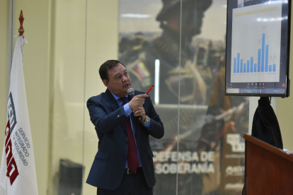 Juan Zapata está al frente del COE Nacional desde diciembre de 2020.