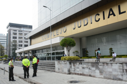 Anomalías. El Complejo Judicial norte es una de las unidades judiciales construidas en emergencia en 2011.