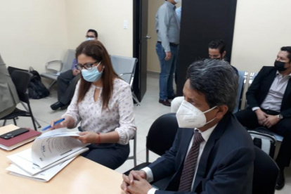 La audiencia se desarrolló con normalidad, esta tarde  en la fiscalía adjunta al cuartel modelo, en el norte de Guayaquil.