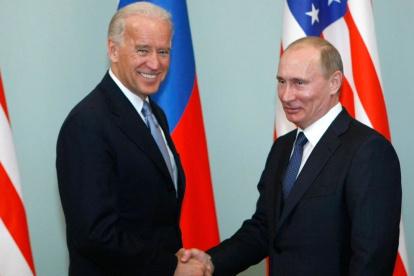 Los dos líderes mundiales durante un reciente encuentro.