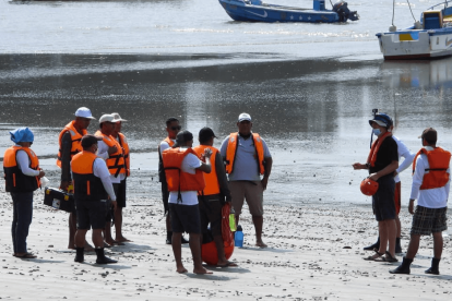 Los guardaparques de las áreas marino costeras recibieron nuevos onocimientos en fauna.
