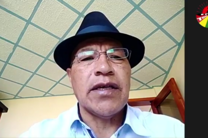 El vicepresidente de la Conaie, Manuel Castillo, dio algunos detalles del Congreso planificado para finales de este mes.