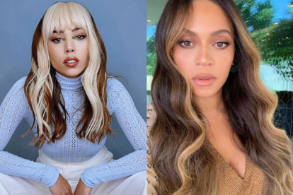 Danna Paola y Beyoncé usan la tendencia