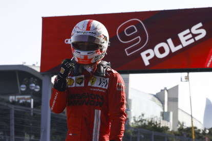 Leclerc firmó ayer la novena ‘pole’ de su carrera en F1 -la segunda consecutiva-.