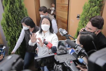 Keiko Fujimori asegura que respetará la voluntad del electorado.