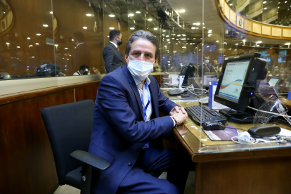 El legislador Gruber Zambrano llegó a la Asamblea bajo el auspicio del Partido Social Cristiano.