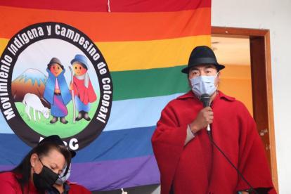 El dirigente Leonidas Iza insiste en que esta protesta será pacífica y no es en contra del recién posesionado Gobierno.