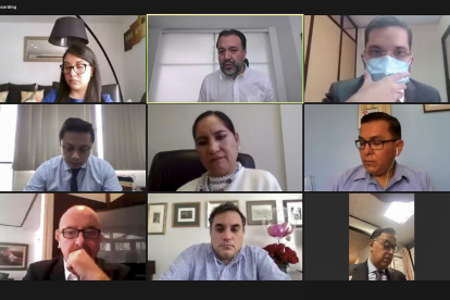 La comisión sesionó para conformar la subcomisión que analizará el informe de Moreno.