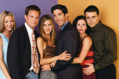 Los seis integrantes de Friends