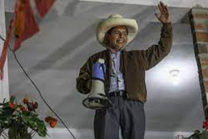Pedro Castillo es el virtual ganador del balotaje en el Perú, celebrado el domingo 6 de junio.