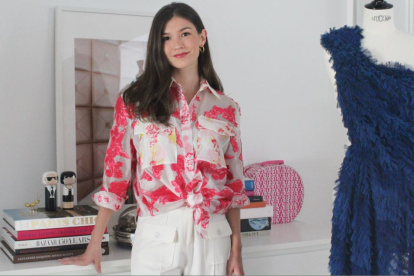 Haber vestido a la primera dama ecuatoriana, María de Lourdes de Lasso, tuvo una gran repercusión en su profesión.