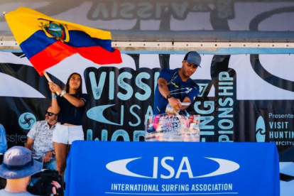 La ecuatoriana Wendy Velásquez (i) anhela disputar el ALAS Tour que será a finales de junio.