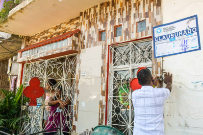 Hecho. Tres establecimientos fueron clausurados.