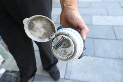 ROBO DE MEDIDORES DE AGUA EN EL BARRIO DEL SALADO...FD: MIGUEL CANALES....9-06-2021