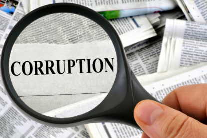 Corrupción - foto referencial.