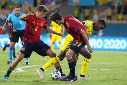 España llegó  hasta la zona de finalización, pero no fue capaz de romper el cero