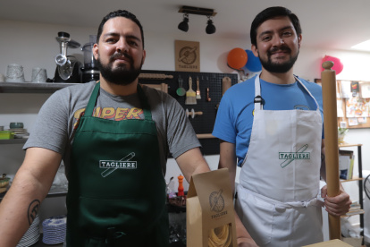 Juan (i) y Andrés Torres (d) hace casi dos años abrieron Tagliere con la meta de ofrecer pasta fresca y de calidad a los ecuatorianos.