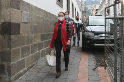 Cita. Diana Atamaint, presidenta del CNE, se reunió este martes 15 de junio del 2021 con el presidente Guillermo Lasso.