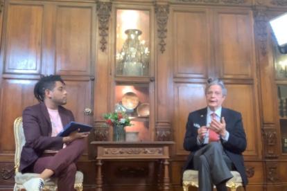 Hoy inauguró lo que serán transmisiones en vivo a través de sus cuentas personales de Facebook, Instagram y Tik Tok para informar y responder preguntas de ciudadanos.