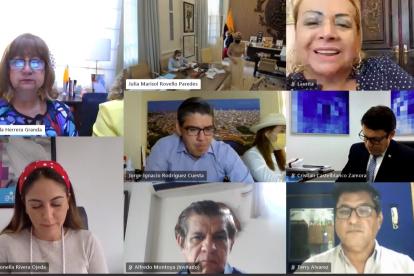 Cita. La sesión de este miércoles 16 de junio fue presidida por la alcaldesa.