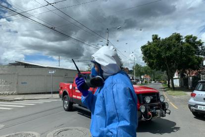 El problema se dio en la av. 27 de Febrero, sector Jardín Botánico.