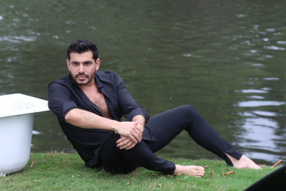 Miguel Ángel, natural de Misiones, lleva 16 años viviendo en Ecuador.