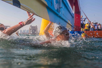 Arévalo cronometró 2 horas, 2 minutos y 54 segundos en el torneo portugués.