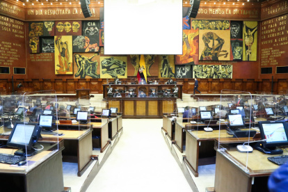 Parte de la Asamblea trabajará presencialmente y otra parte en teletrabajo.