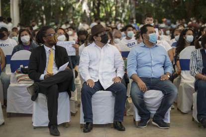 Miguel Mora, es el quinto candidato presidencial de Nicaragua arrestado. Jorge Torres / EFE