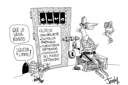 Amparado por leguleyadas.