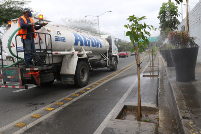 14-06-2021-Alex Lima-Av. Barcelona los huecos para los arboles no dejan maniobrar al ciclista