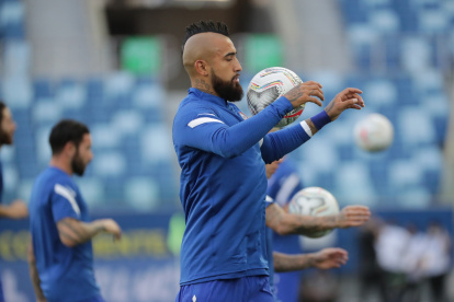 Arturo Vidal, seleccionado chileno y excompañero de Messi en el FC. Barcelona.