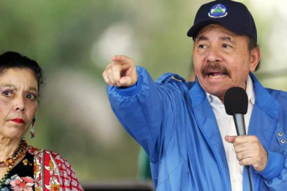 la pareja presidencial de Nicaragua en la mira del mundo por los arrestos a opositores.