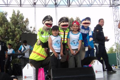 Presentación. El domingo se presentará Paquito Policía, un personaje que hablará de la prevención del uso de las drogas