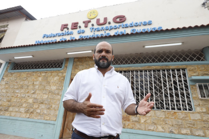 Christian Sarmiento, presidente de Fetug, en entrevista con EXPRESO.