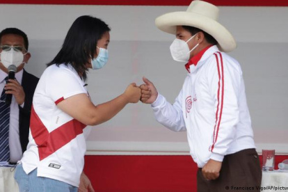 Los protagonistas del reciente balotaje en el Perú están más firmes que nunca en sus posturas.