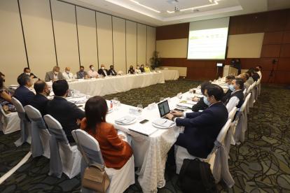 Principales de la CAN y bananeros analizan el tema del Fusarium, Hotel  Windham, puerto Sta.Ana, 25 de 
JUNIO  DEL 2021 AMELIA ANDRADE
Guayaquil-Ecuador
Agencia (ag-expreso)
