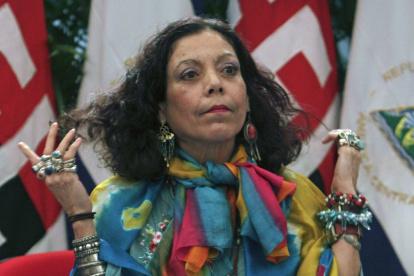 La polémica vicepresidenta de Nicaragua ahora acusa a la prensa de manipulación.