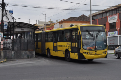 Vehículos. Los articulados no han pasado la revisión técnica desde que fueron importados.