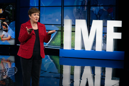 La directora del FMI, Kristalina Georgieva, ya ha conversado con el presidente de la República, Guillermo Lasso.