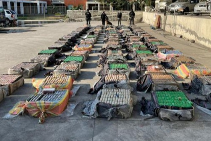 El alcaloide estaba oculto entre latas de atún cuyo destino era España.