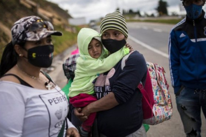 Las migrantes de Centroamérica