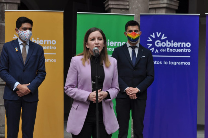 La secretaria Bernarda Ordóñez anunció la creación de la Subsecretaría de Diversidades.