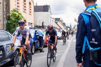 La Locomotora del Carchi no tuvo problemas en el cuarto día de competencia y sigue firme en el tercer lugar del Tour de Francia.