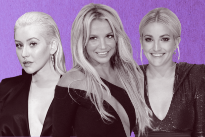 Britney Spears es apoyada por Christina Aguilera y su hermana Jamie.