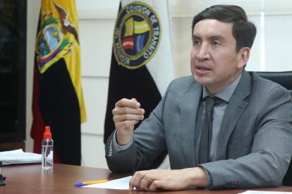 Autoridad.- Carlos Balarezo es el nuevo director de la Comisión de Tránsito de Ecuador.