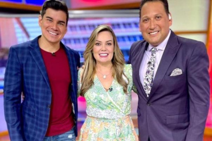 Isaac y Úrsula en la foto.