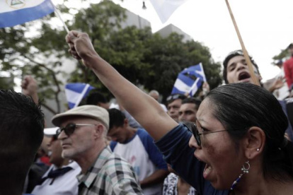 Nicaragüenses suelen salir a las calles desde 2018 a protestar contra el régimen.