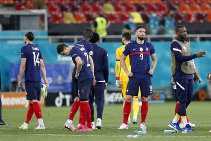 Francia quedó fuera de la Eurocopa luego de caer por penales ante Suiza.