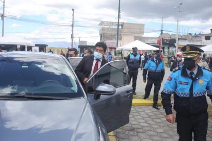 Jorge Yunda se despide de la Alcaldía de Quito.